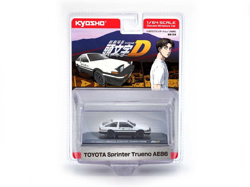 Kyosho 1/64 Initia D Toyota Sprinter Trueno AE86