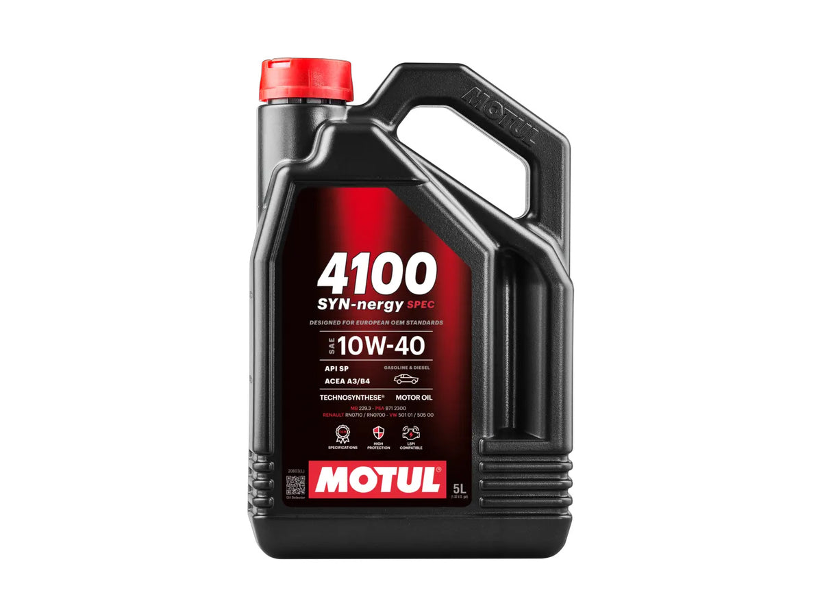 Motul 4100 SYN-NERGY SPEC 10W-40 Engine Oil - 5.0L