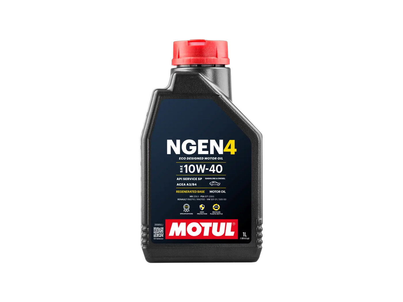 Motul NGEN 4 10W-40 Engine Oil - 1.0L