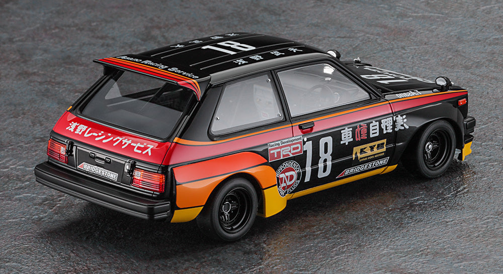 Hasegawa 1/24 1982 Asano Racing Service Starlet KP61