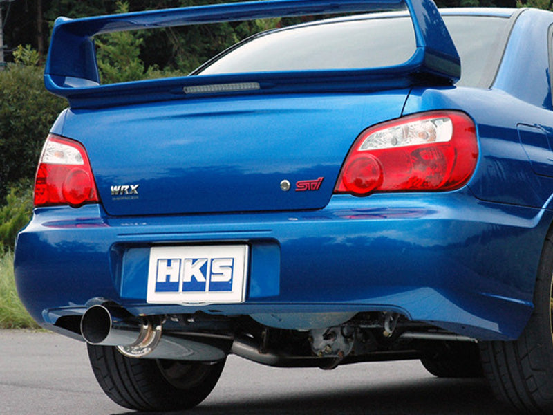 HKS Silent Hi-Power Muffler - Subaru Impreza WRX STI GDB