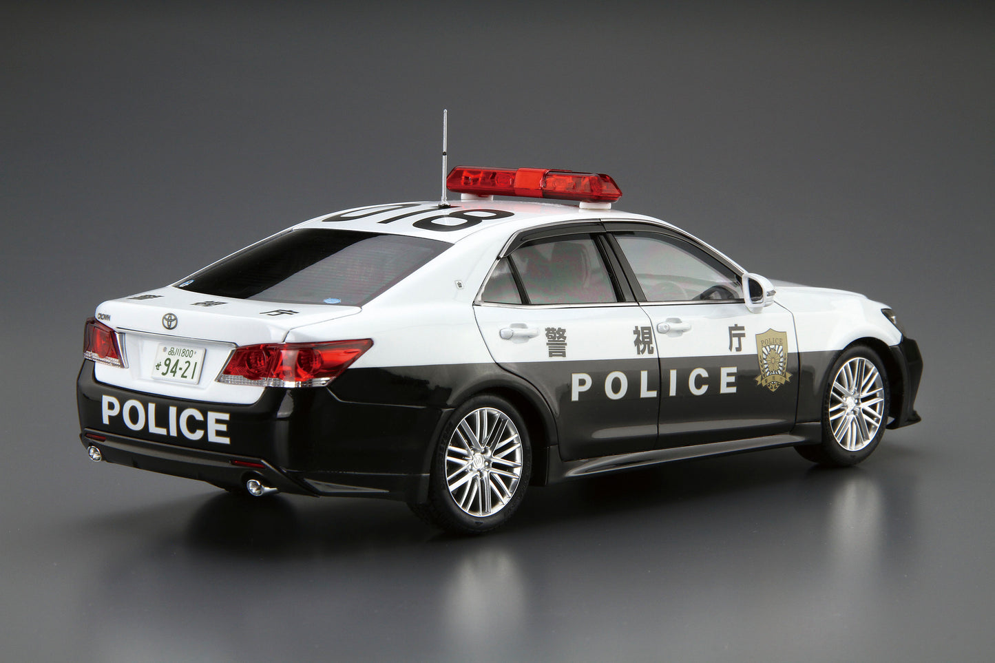 Aoshima - 1/24 Toyota GRS214 Crown Patrol Car '16