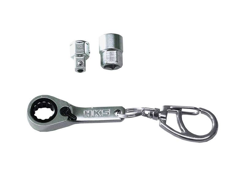 HKS x TONE 10mm Ratchet Keychain Set