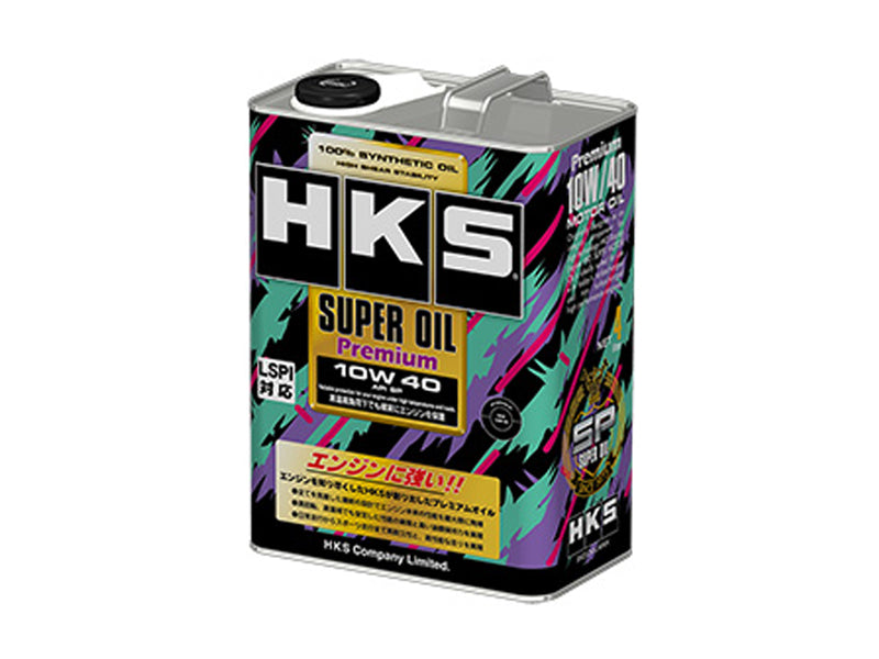 HKS Super Oil Premium API/SP 10W-40 Engine Oil - 4.0L