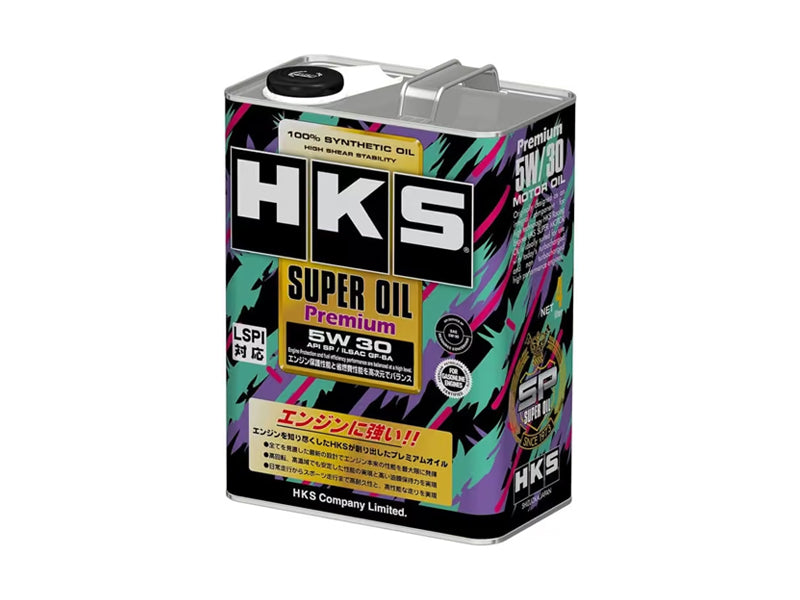 HKS Super Oil Premium API/SP 5W-30 Engine Oil - 4.0L