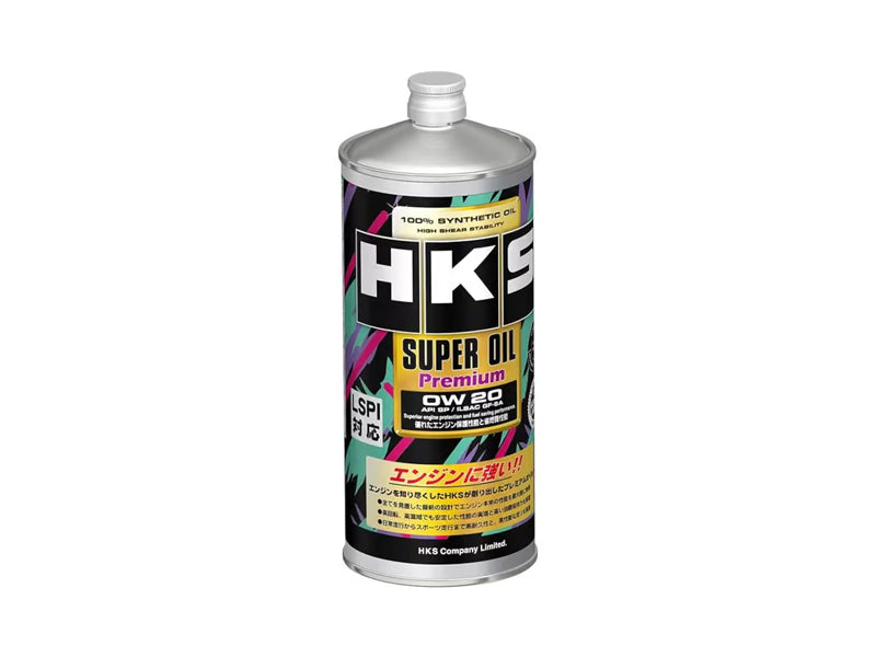HKS Super Oil Premium API/SP 0W-20 Engine Oil - 1.0L