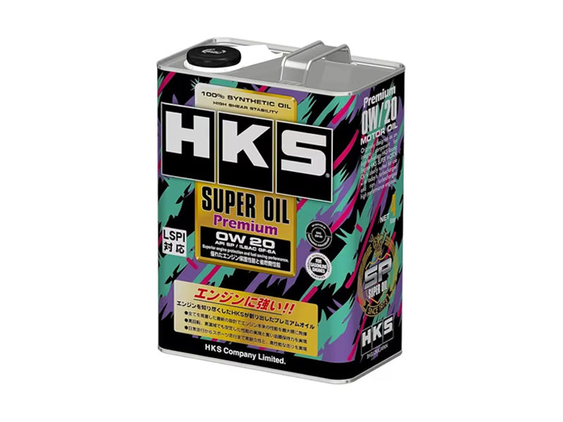 HKS Super Oil Premium API/SP 0W-20 Engine Oil - 4.0L