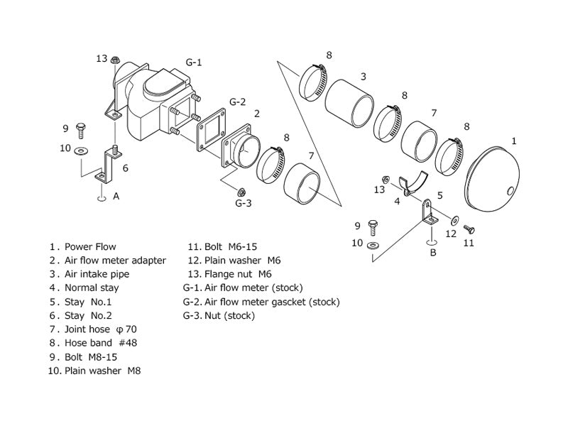 HKS Super Power Flow Intake - Mazda MX-5 NA (B6-ZE)