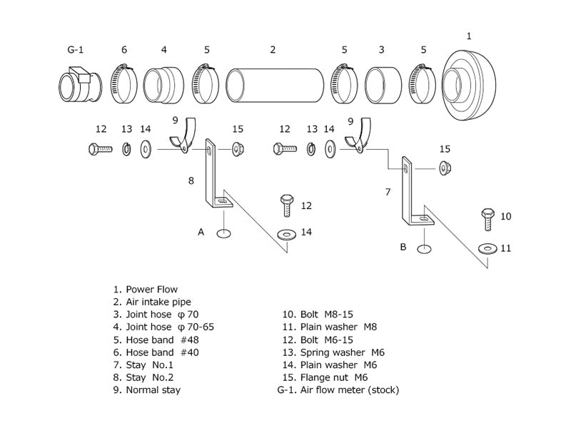 HKS Super Power Flow Intake - Mazda MX-5 NA (BP-ZE)