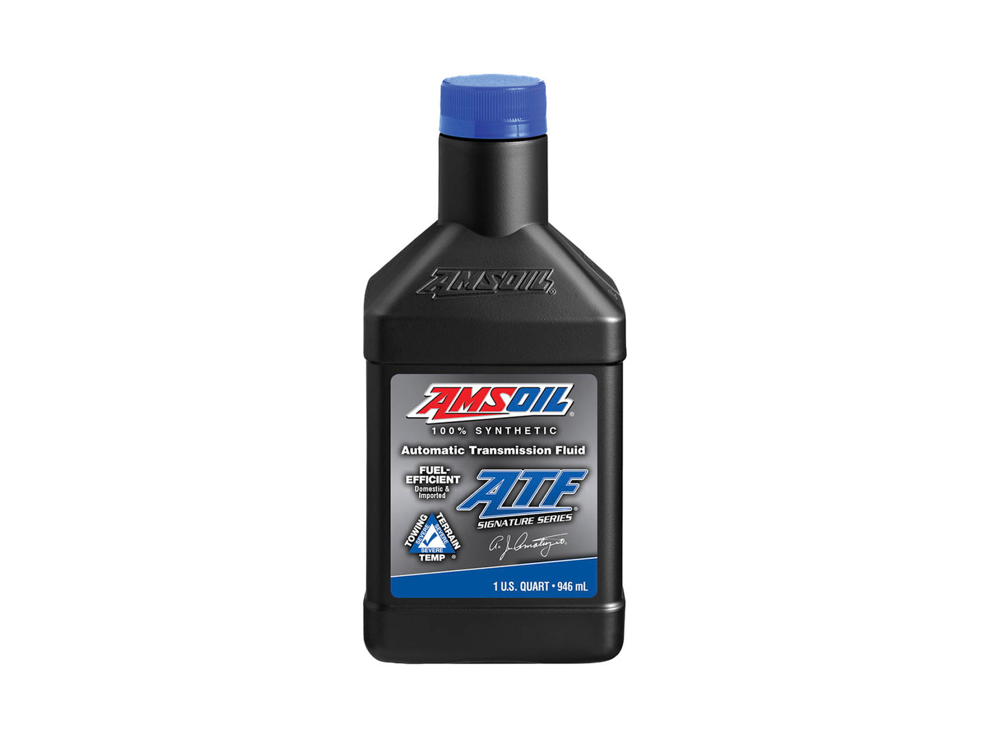 AMSOIL Signature Series Fuel-Efficient 100% Synthetic Automatic Transmission Fluid - 0.945L