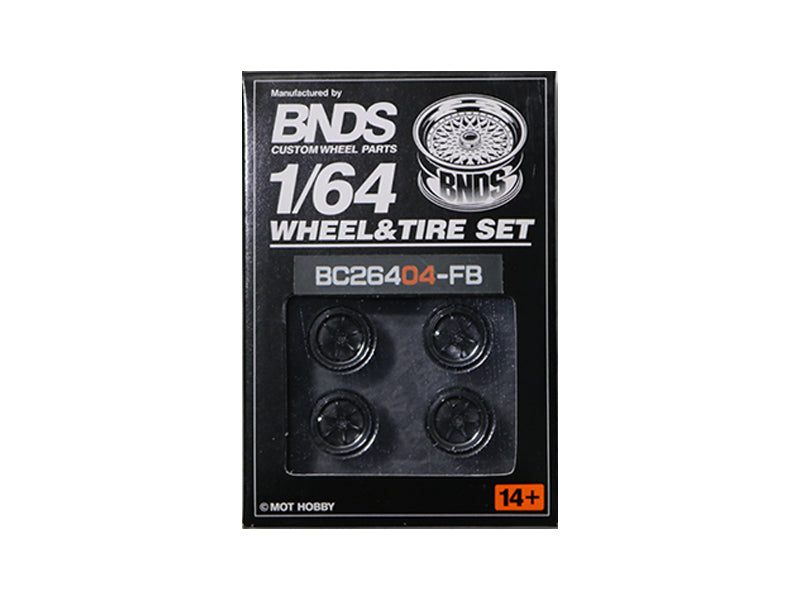 BNDS - 1/64 18" Advan RG Wheel & Tire Set