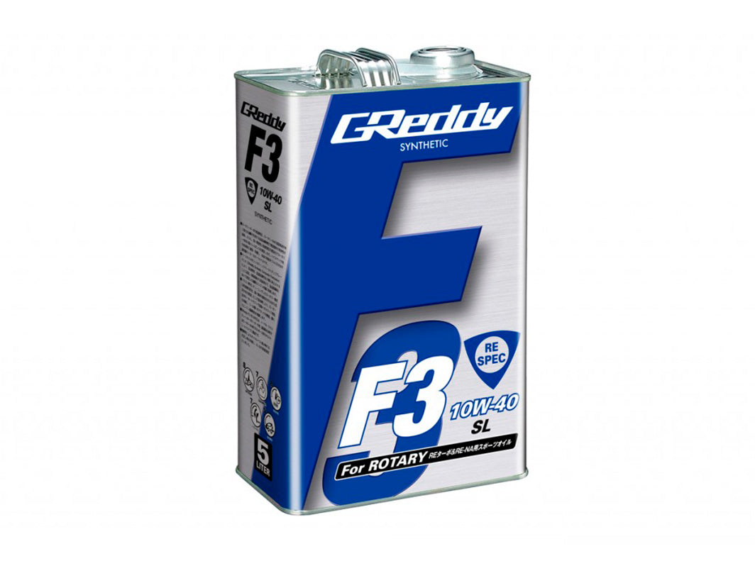 GReddy F3 10W40 SL Rotary Engine Oil - 5.0L