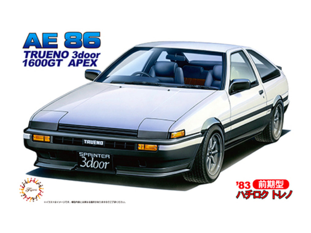 Fujimi - 1/24 Toyota AE86 Trueno 3 Door 1600GT Apex