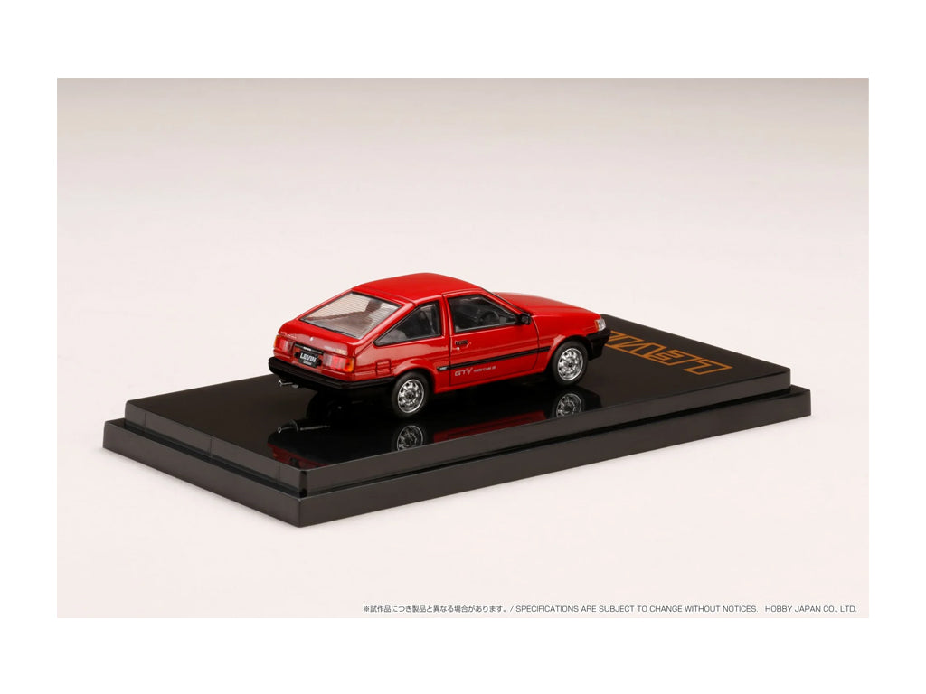 Hobby Japan 1/64 Toyota Corolla Levin AE86 GT-V 3 Door 1983 - Red