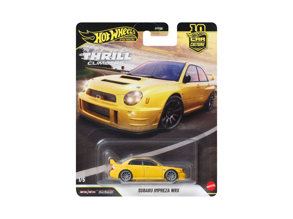 Hot Wheels Premium 1/64 Subaru Impreza WRX - Thrill Climbers