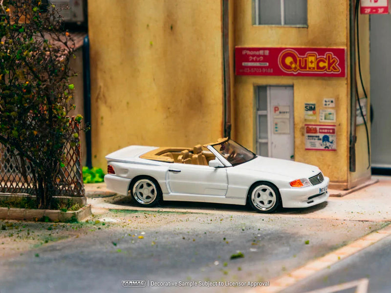 Tarmac Works 1/64 Mercedes-Benz SL500 Koenig Specials Convertible - White