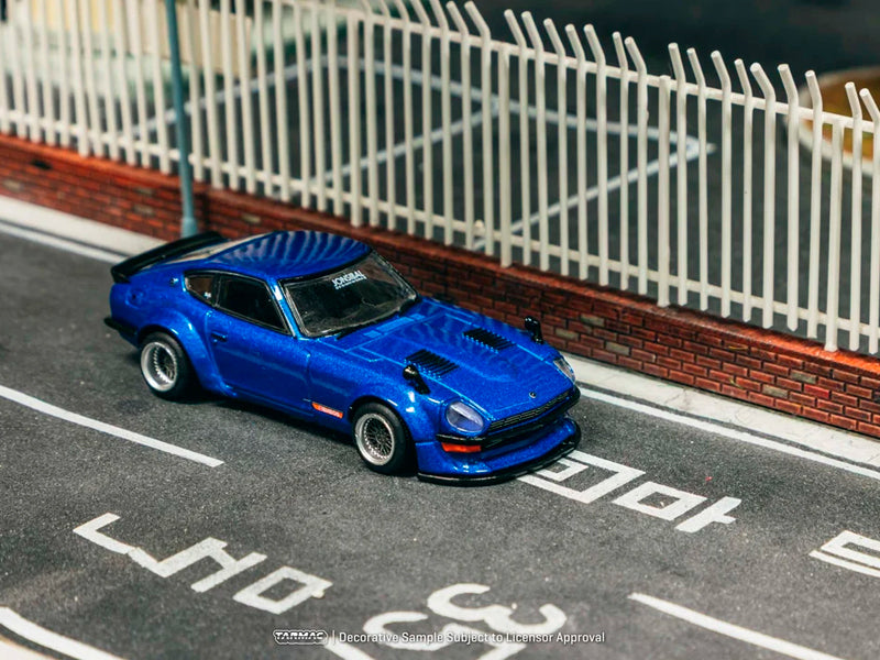 Tarmac Works 1/64 Nissan Fairlady Z S30 Widebody - Blue