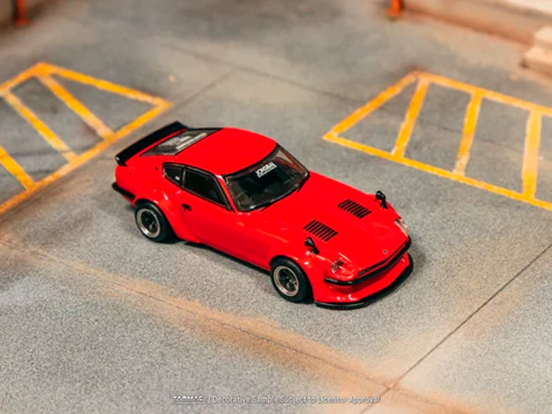 Tarmac Works 1/64 Nissan Fairlady Z S30 Widebody - Red