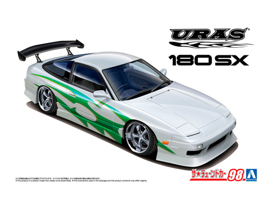 Aoshima 1/24 URAS Nissan RPS13 180SX '96 Ver. 2