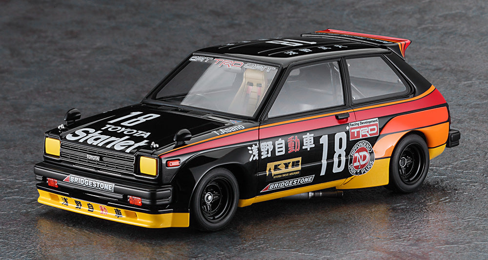 Hasegawa 1/24 1982 Asano Racing Service Starlet KP61