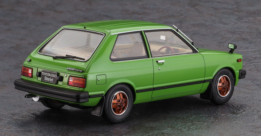 Hasegawa 1/24 Toyota Starlet KP61 SE (3 door) Middle Version (1980)
