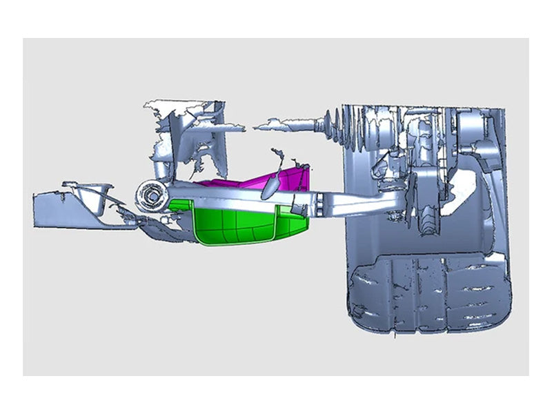 A'PEXi N1 Brake Air Shroud - Subaru WRX / STI (VA) (2015-2021)