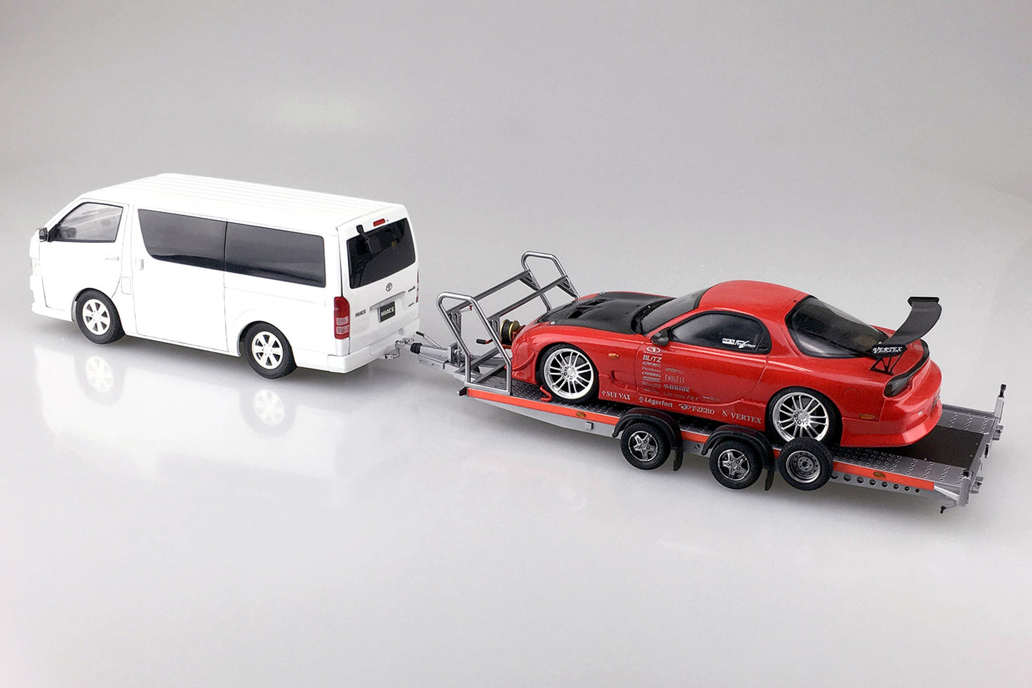 Aoshima - 1/24 Brian James Trailers A4 Transporter