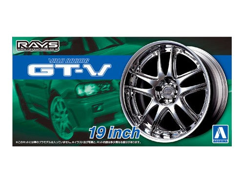 Aoshima - 1/24 Volk Racing GT-V 19inch