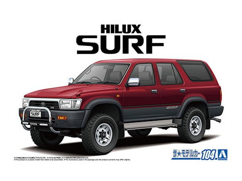 Aoshima - 1/24 Toyota VZN130G Hilux Surf SSR-X Wide Body '91