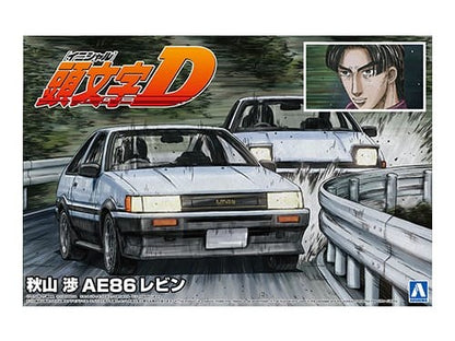 Aoshima - 1/24 Akiyama Wataru AE86 Levin