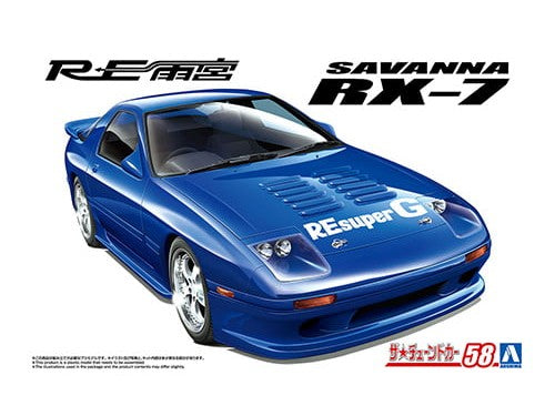 Aoshima - 1/24 RE Amemiya FC3S RX-7 '89