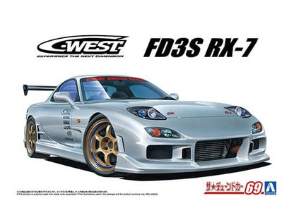 Aoshima - 1/24 C-WEST FD3S RX-7