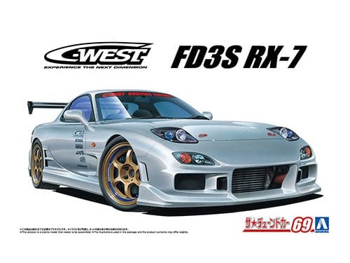 Aoshima - 1/24 C-WEST FD3S RX-7