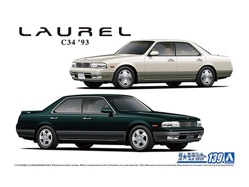 Aoshima - 1/24 Nissan GC34 Laurel Medalist V/ CLUB S '93
