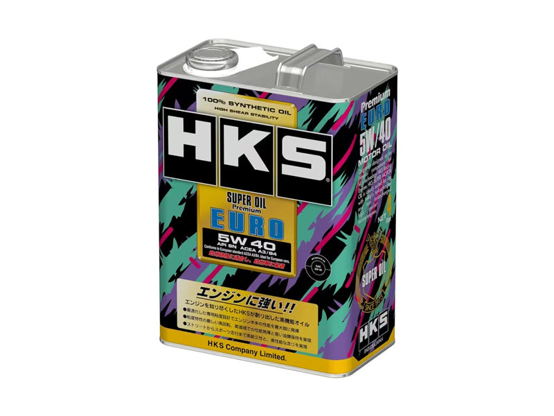 HKS Super Oil Premium Euro API/SN 10W-40 Engine Oil - 4.0L