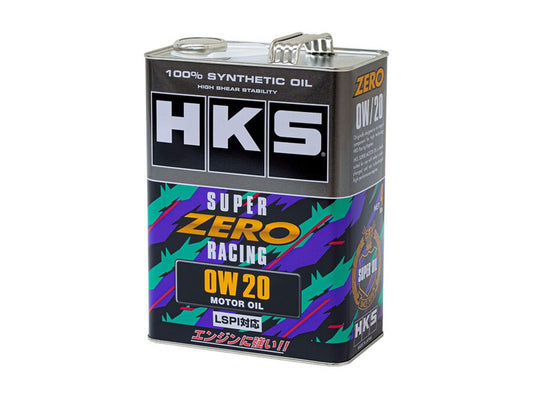 HKS Super Zero Racing Oil 0W20 Engine Oil - 4.0L