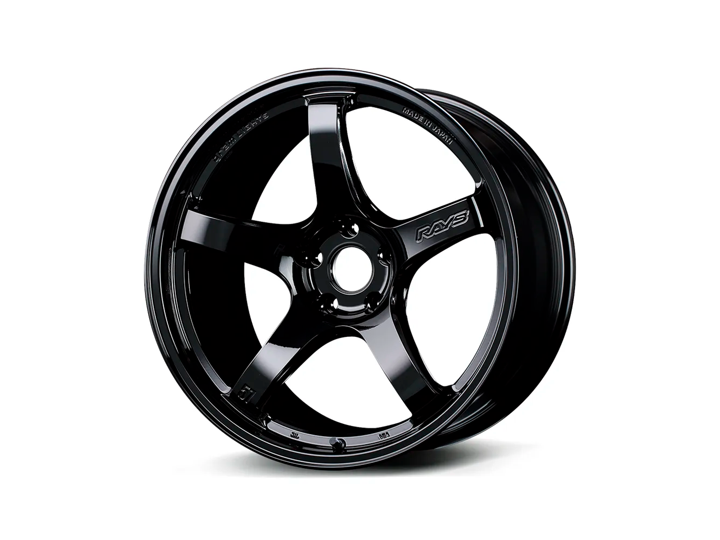 18" RAYS Gram Lights 57CR 7.5J +40 5x114.3 - Glossy Black