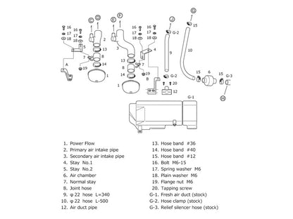 HKS Super Power Flow Intake - Mazda RX-7 FD3S (13B-REW)