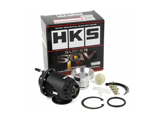 HKS Super SQV IV Black Edition - Universal Blow Off Valve