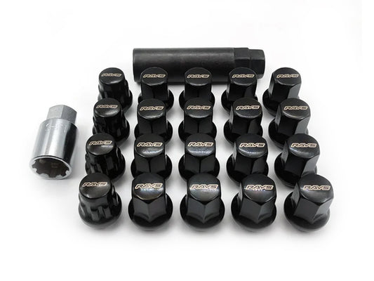 RAYS Lug Nuts with Lock Set M12x1.50 17mm