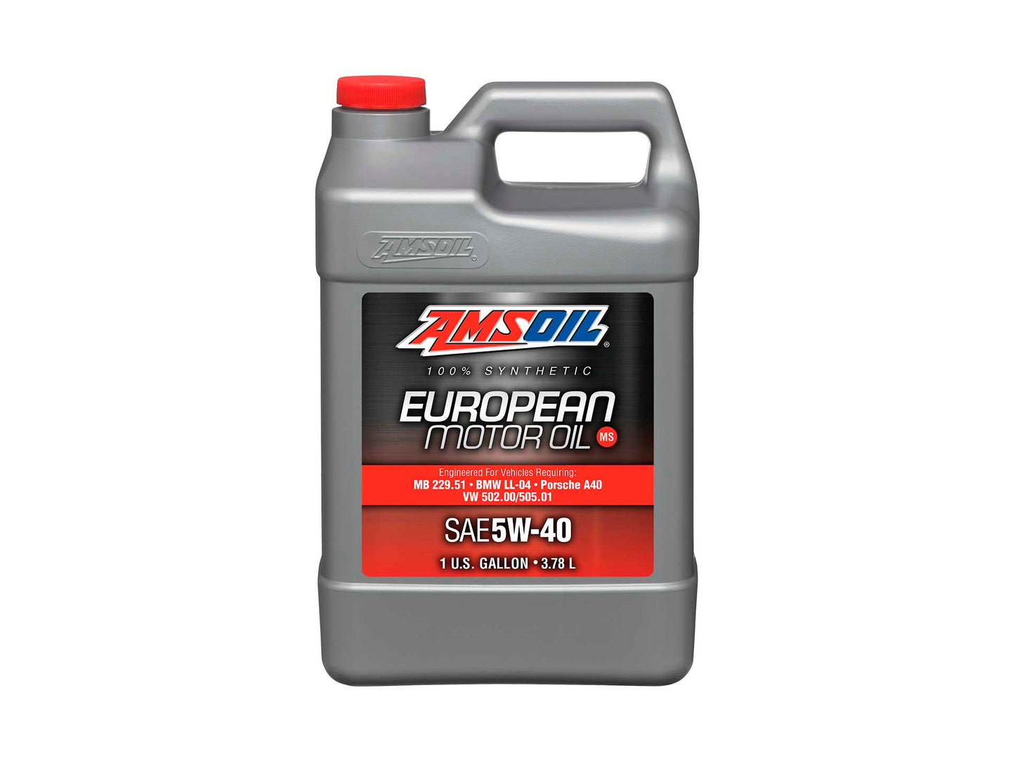 AMSOIL 5W40 MS 100% Synthetic European Engine Oil - 3.78L