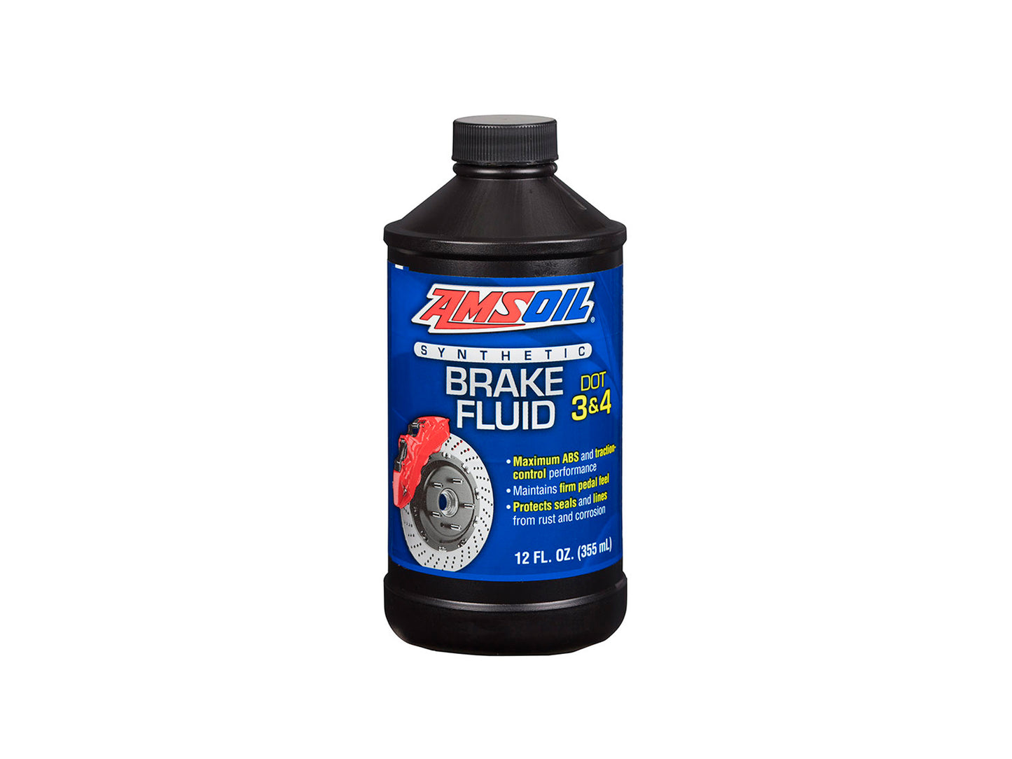 AMSOIL DOT 3 & 4 100% Synthetic Brake Fluid - 0.355L