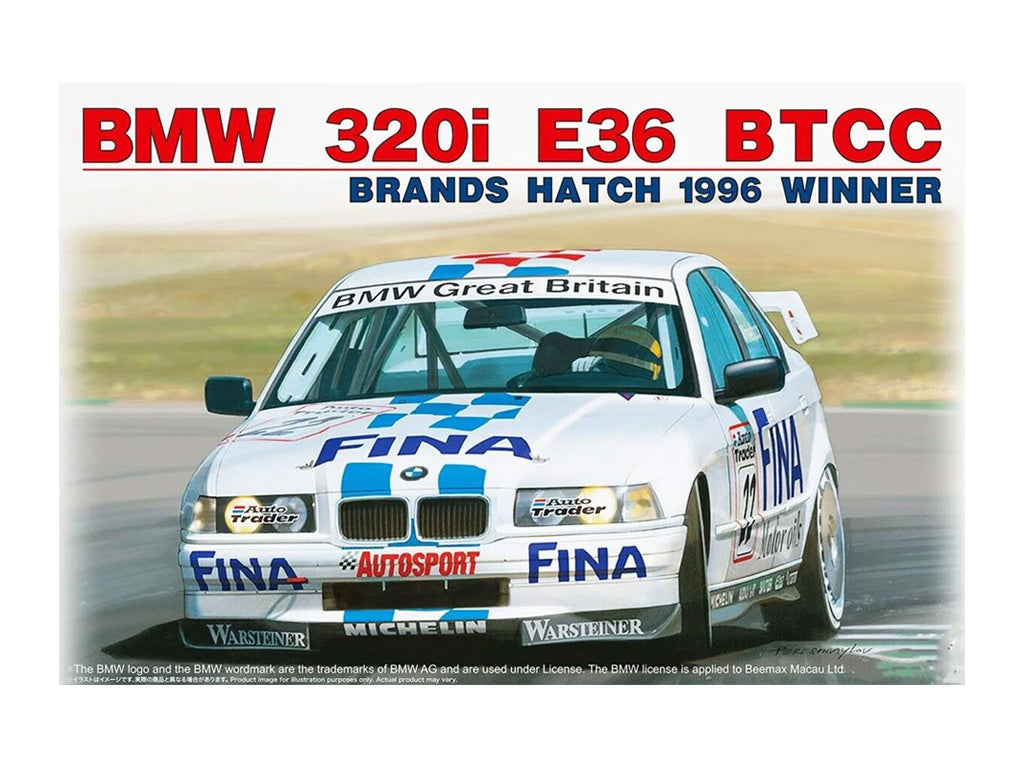 Beemax - 1/24 BMW 320I E36 BTCC Brands Hatch 1996 Winner