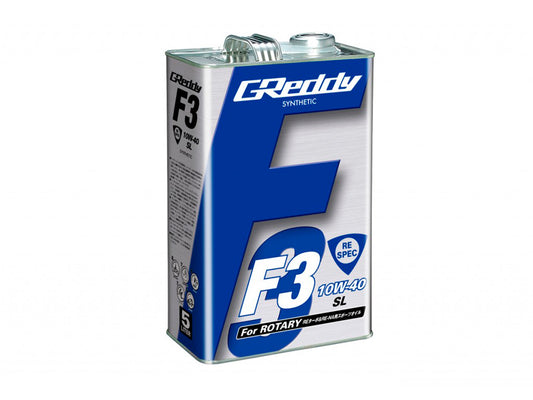 GReddy F3 10W40 SL Rotary Engine Oil - 5.0L