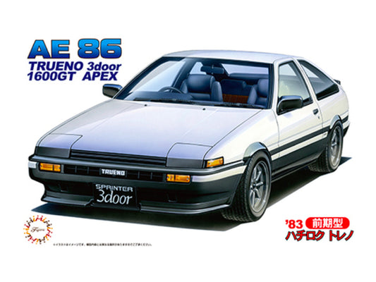 Fujimi - 1/24 Toyota AE86 Trueno 3 Door 1600GT Apex