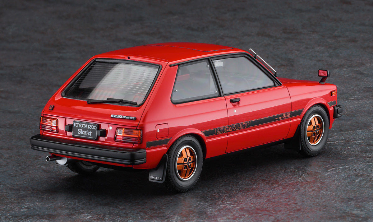 Hasegawa - 1/24 Toyota Starlet KP61 S (3 door) Middle Version (1980)