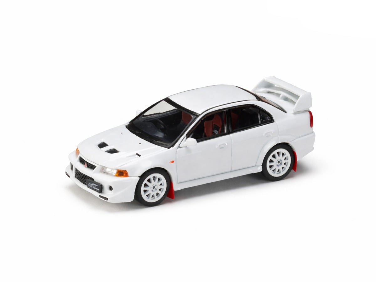 Hobby Japan 1/64 Mitsubishi Lancer GSR Evolution 6 Tommi Mäkinen Edition (CP9A) with Mud Flaps