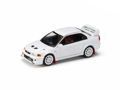 Hobby Japan 1/64 Mitsubishi Lancer GSR Evolution 6 Tommi Mäkinen Edition (CP9A) with Mud Flaps