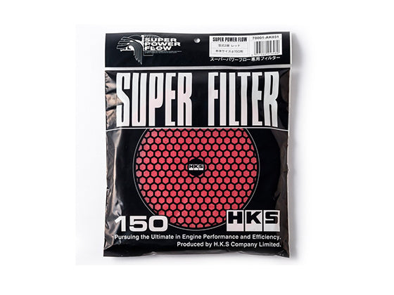 HKS Super Power Flow Replacement - Red (150mm)