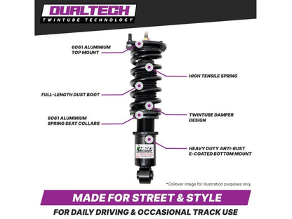 HSD Dualtech Coilovers - Lexus IS200